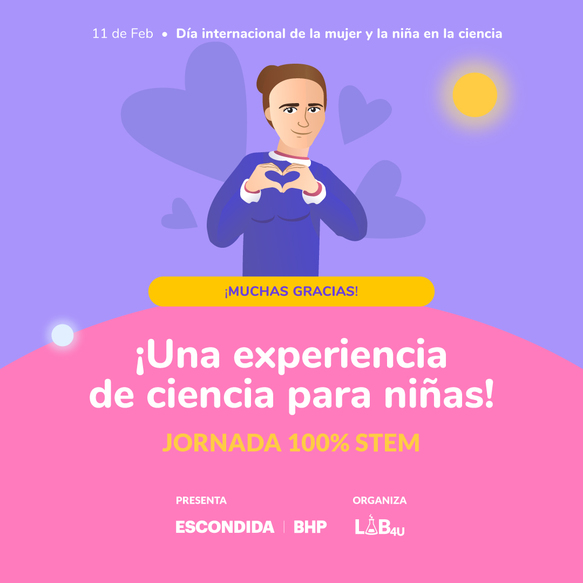 una experiencia de ciencia para niñas